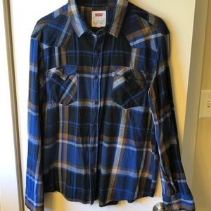 Levis flannel men’s shirt (L)